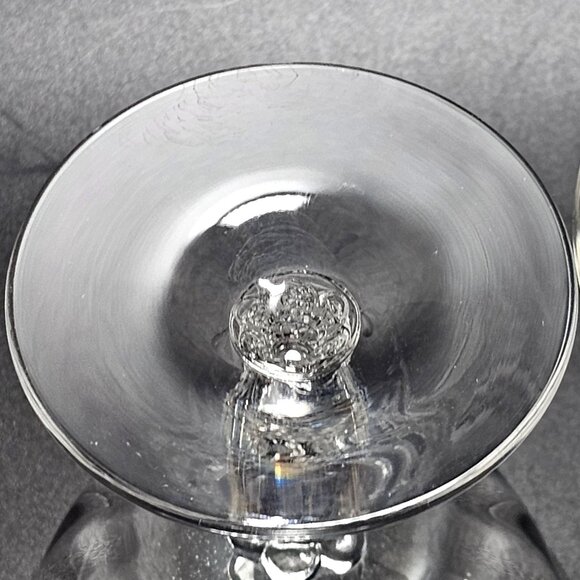 2 Fostoria Wilma Low Coupe 4.2" champagne sherbet cocktail Crystal midcentury 6z - Picture 5 of 7